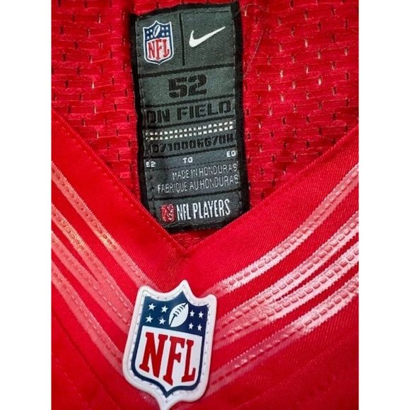Signed Vernon Davis #85 NFL Nike San Francisco 49ers On Field Football Sports Fa - Picture 5 of 6